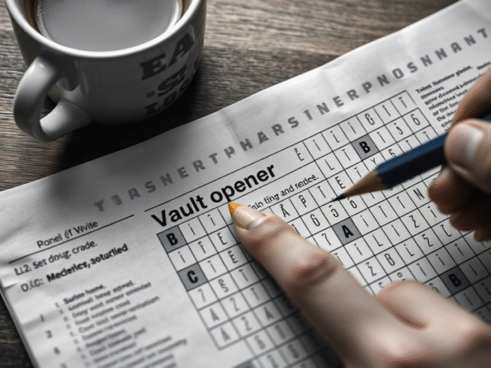 Vault Opener NYT Crossword